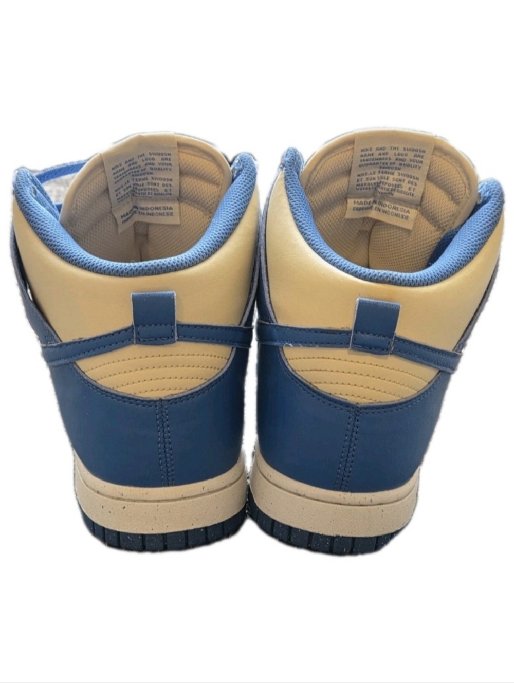 Nike Dunk High NN Next Nature Light Khaki Star Blue Limited FV5960-201 Wmns Sz 9 - Picture 12 of 14